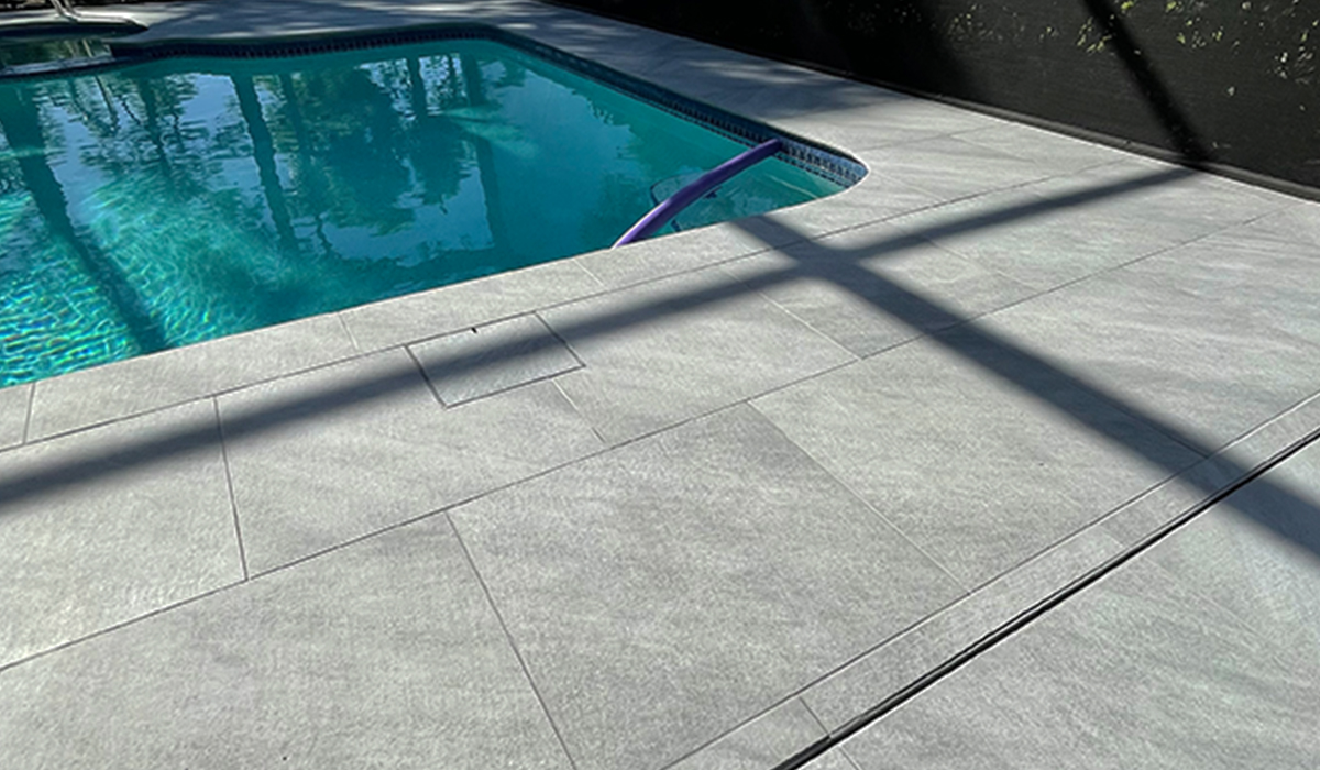 2CM Quartz Griss Porcelain Pavers